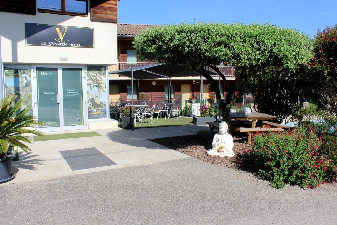 Hotel Le Vanseen Les Vans Exterior foto